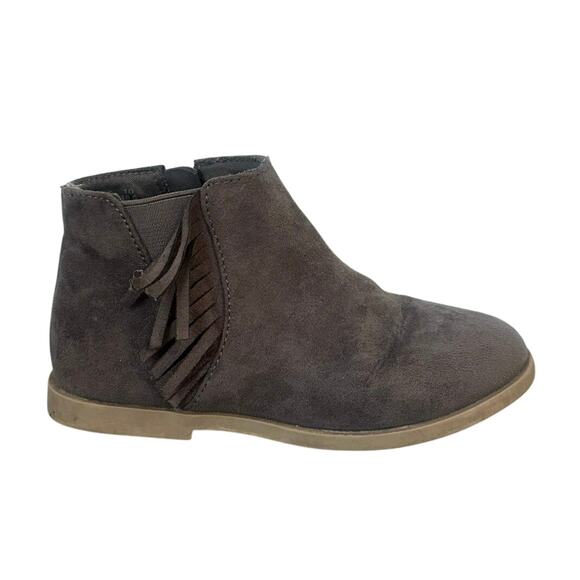 Old Navy Grey Ankle Boots - Picture 1 of 10